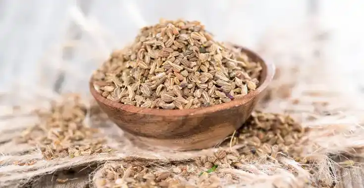 Eine Schüssel mit Anis