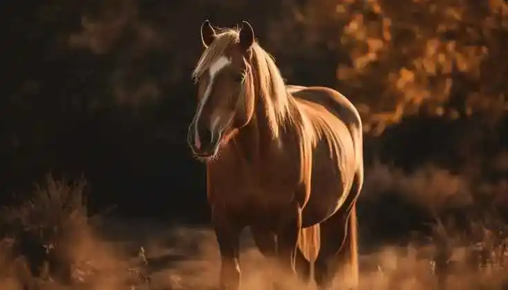 Ein schönes Pferd